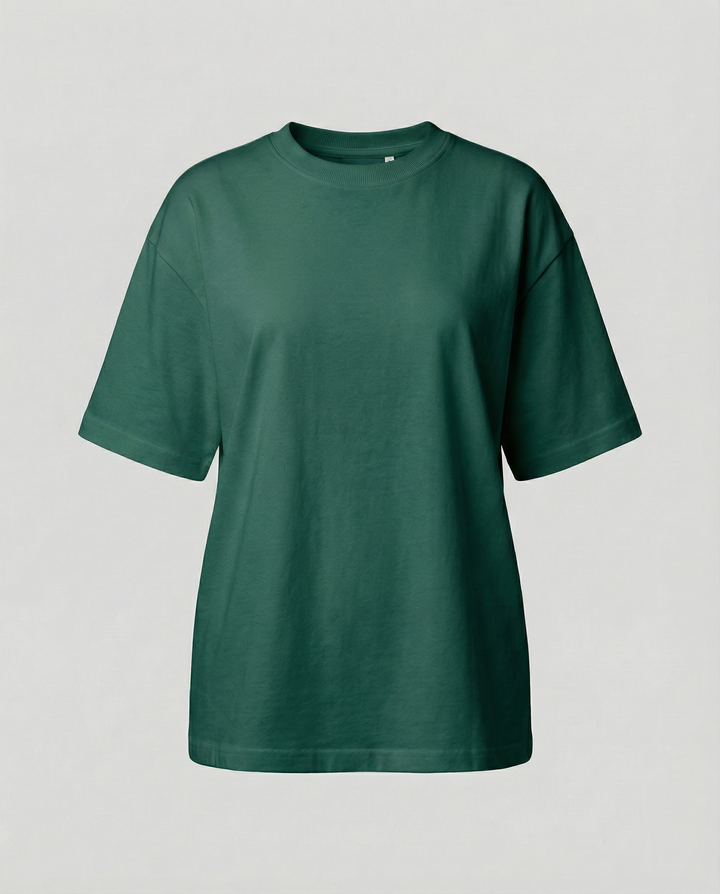 Oversized women's cotton T-shirt