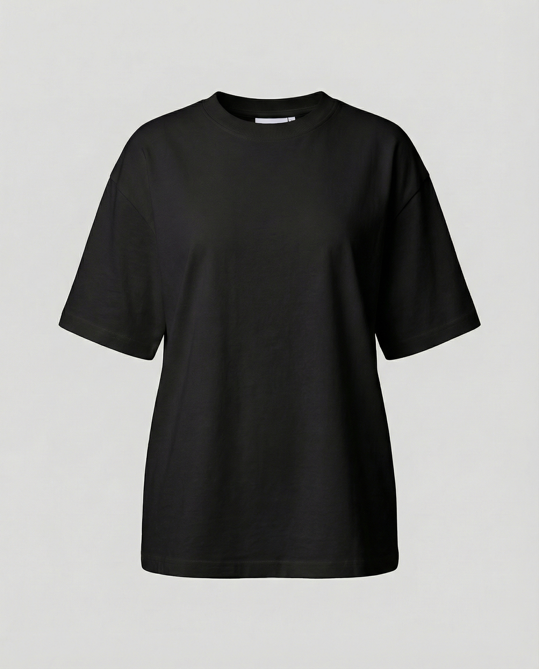 Oversized women's cotton T-shirt