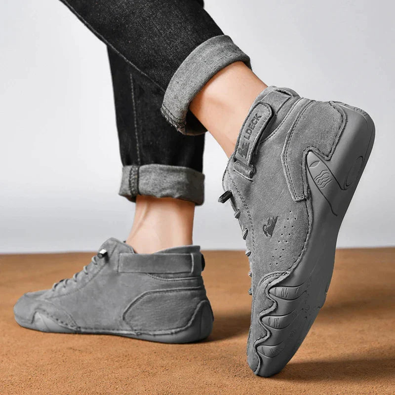 Daisy Leather Winter Sneakers | Warm & Versatile
