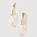Comfortable Handmade Woven Embroidered Lace-Up Shoes