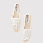 Comfortable Handmade Woven Embroidered Lace-Up Shoes