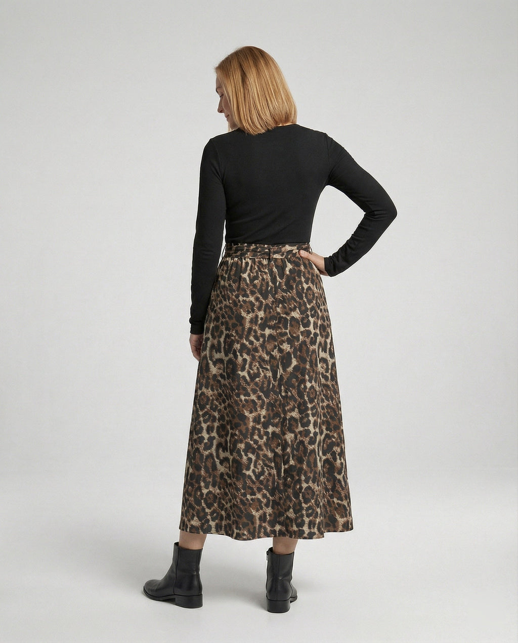 Women's Printed Maxi Skirt