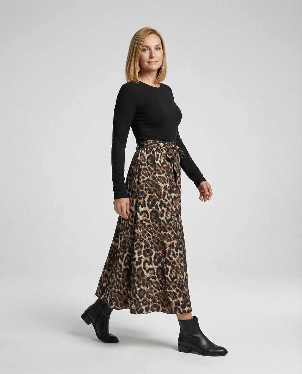 Women's Printed Maxi Skirt