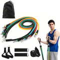11-Piece TPE Resistance Band Set