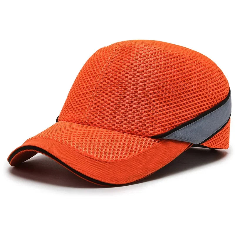 Red Safety Bump Cap