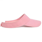 Unisex Solid Color Sun Protection Sports Cap