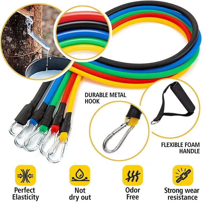11-Piece TPE Resistance Band Set