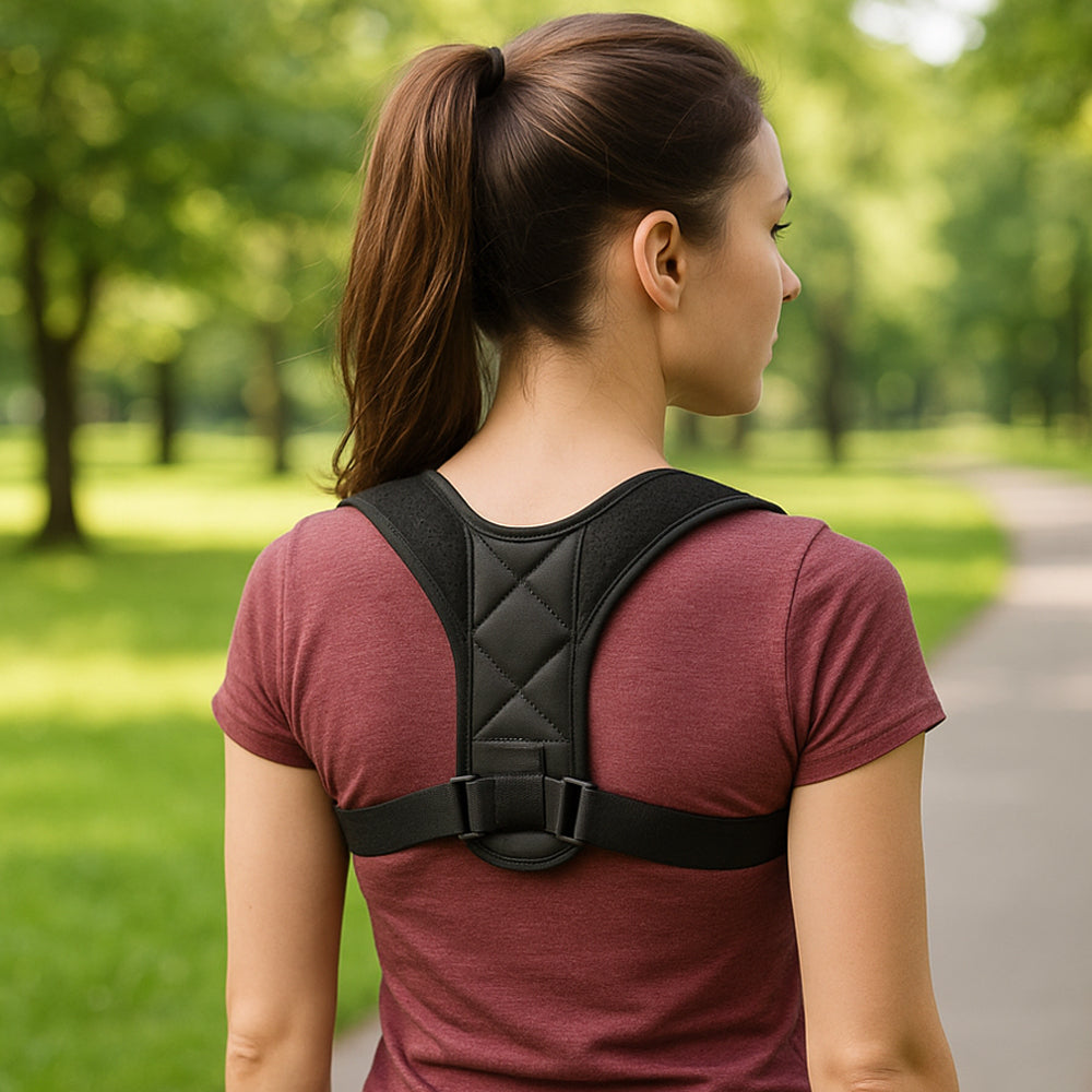Adjustable Posture-Correcting Back Support