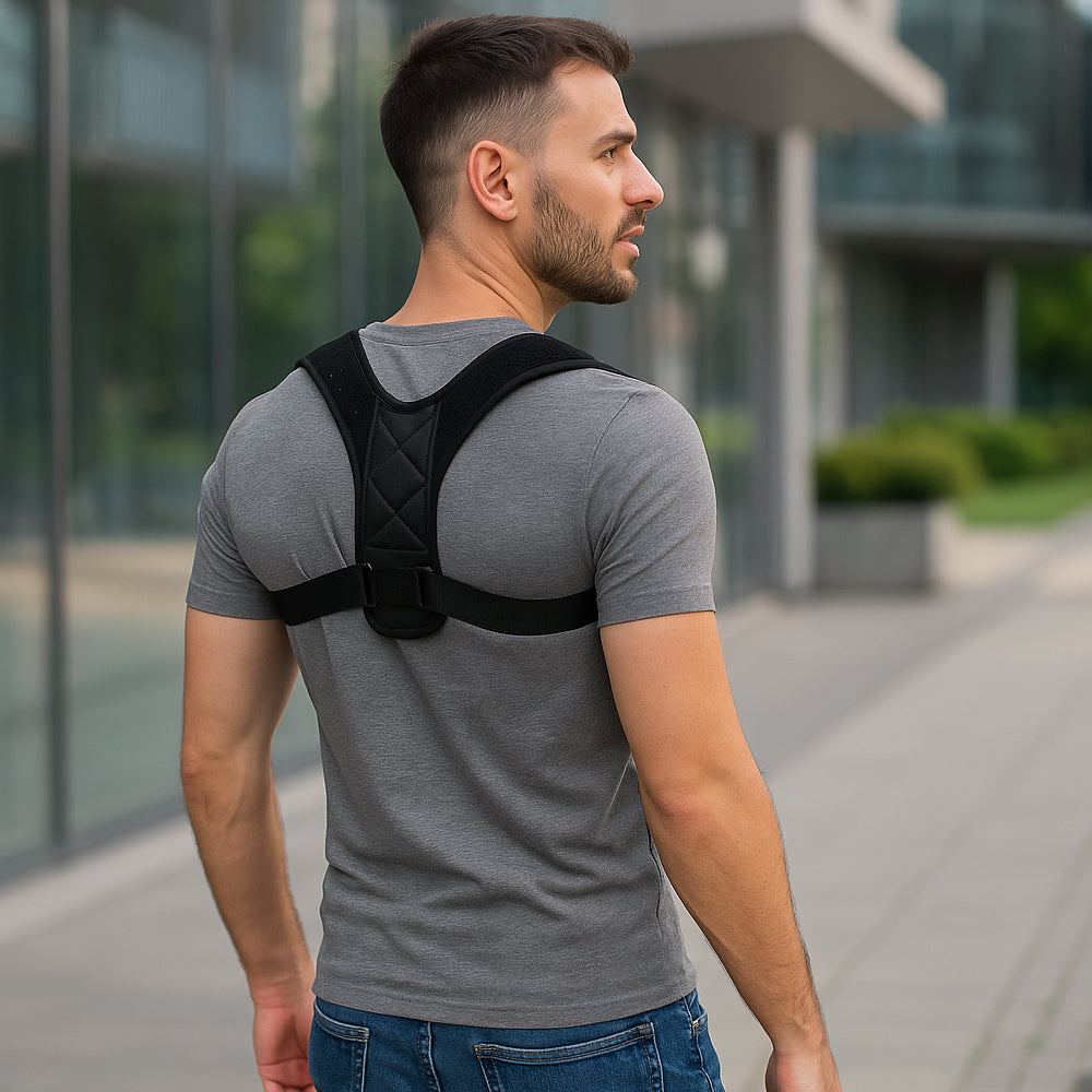 Adjustable Posture-Correcting Back Support