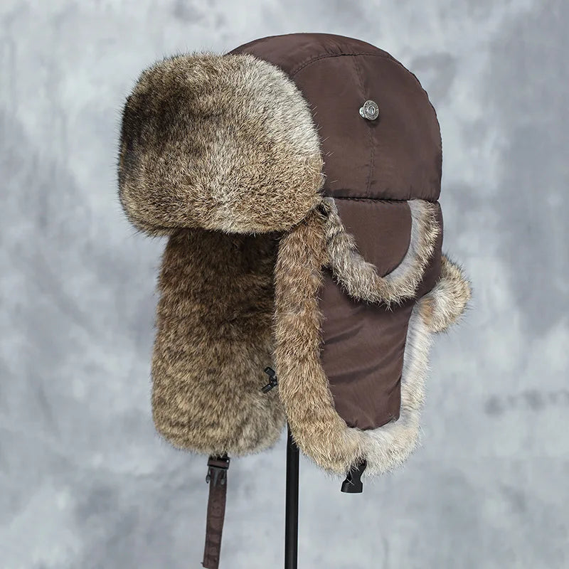 Men's Hat with Ear Flaps