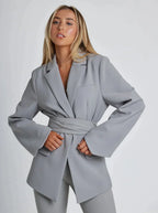 Belted Blazer