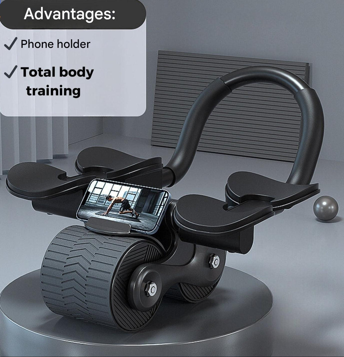 Abdominal trainer - CoreRoller Max