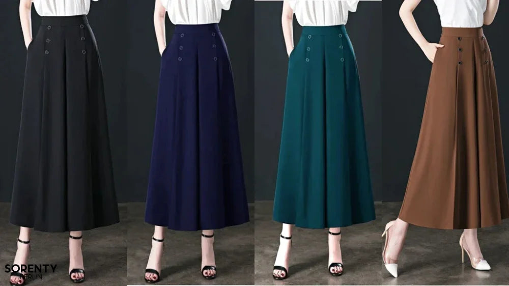 Wide Leg Trousers
