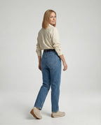 Women's Striped Button-Down Shirt