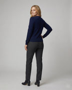 Women's Fine Knit Button-Down Cardigan