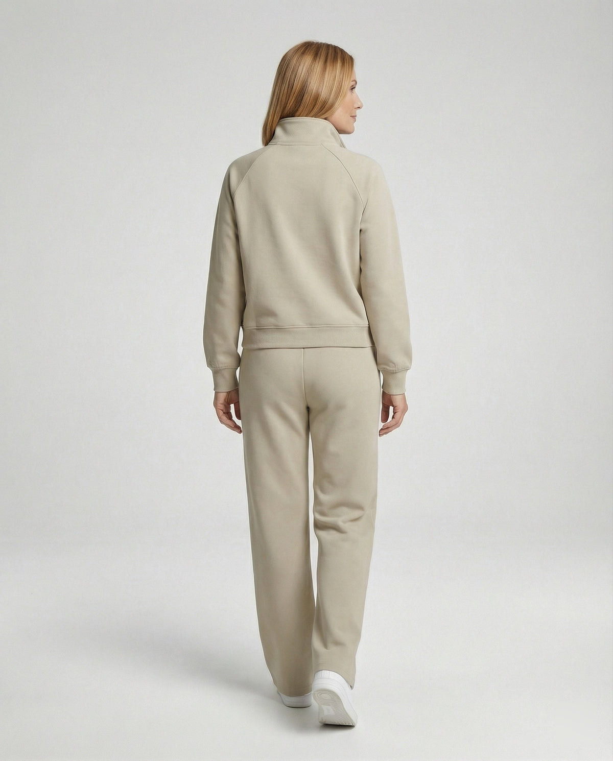 Women's Jogging Set with High Collar