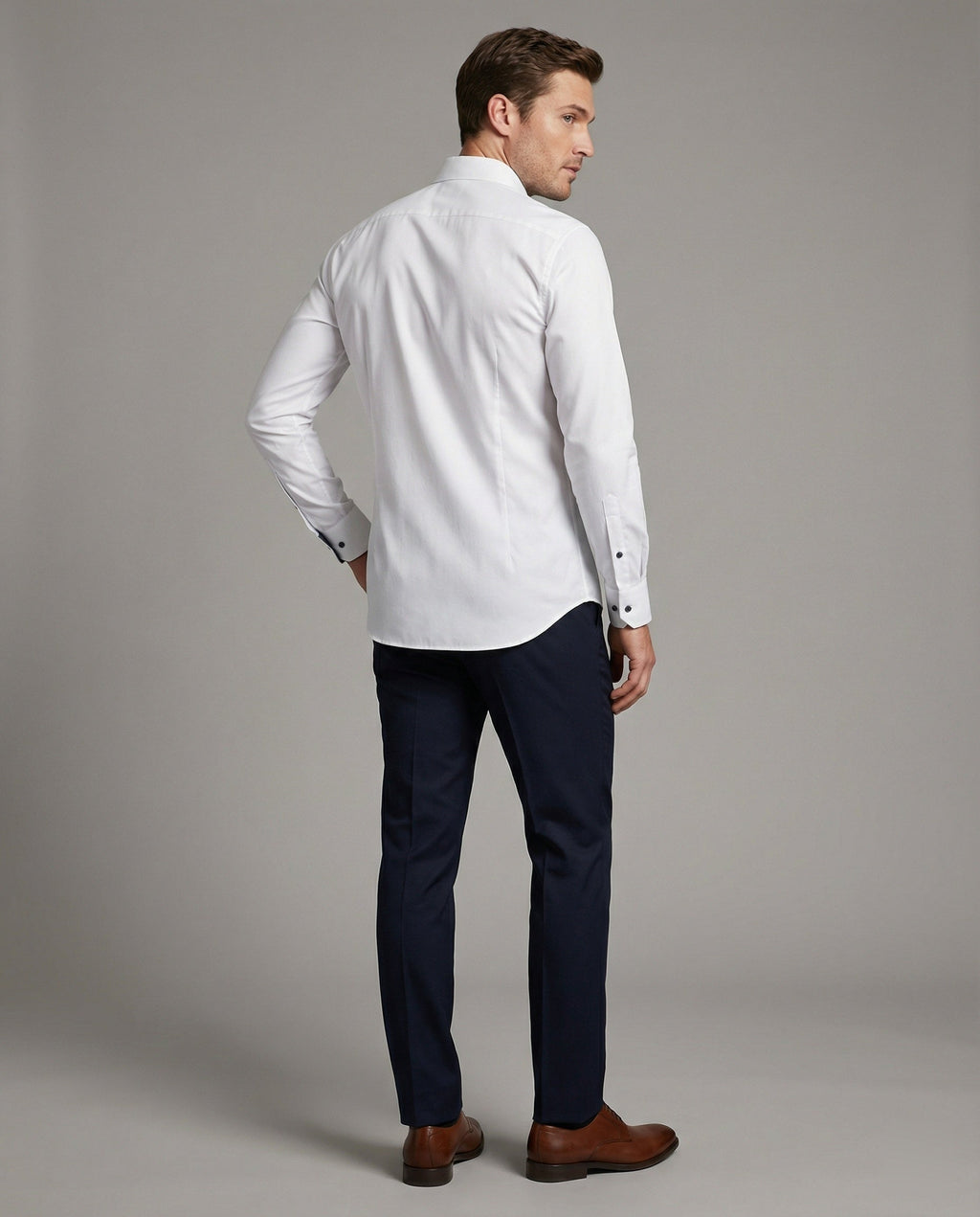 Breathable Non-Iron Stretch Shirt