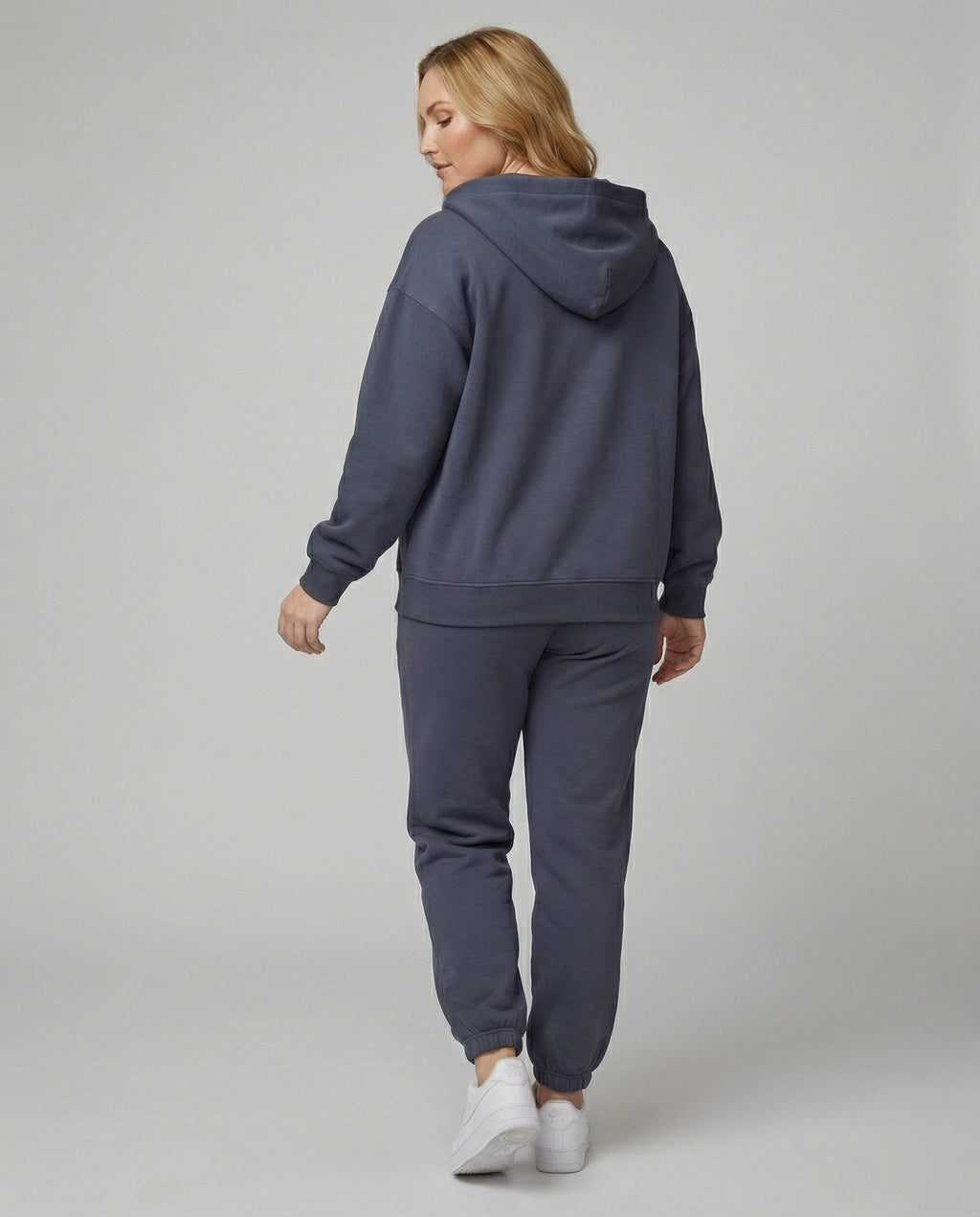 Women Fleece Jogging Suit with Hood
