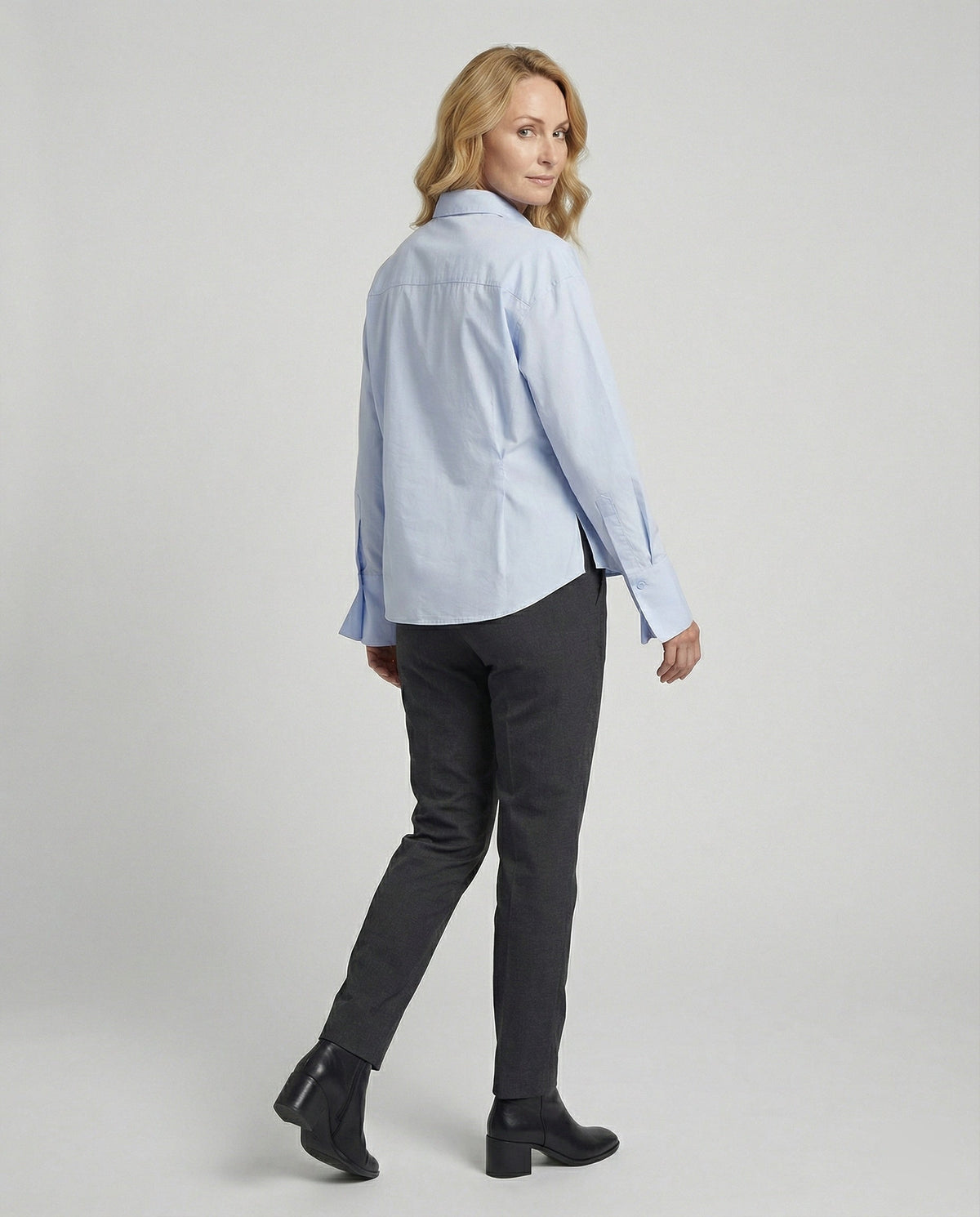 Women's Shirt with Asymmetrical Cut