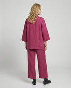 Two-Piece Set with Oversized Blouse