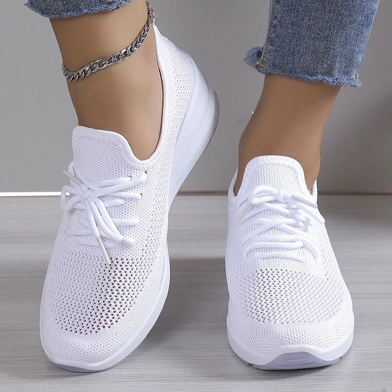 Comfortable Lightweight Women's Slip-On Breathable Sneakers