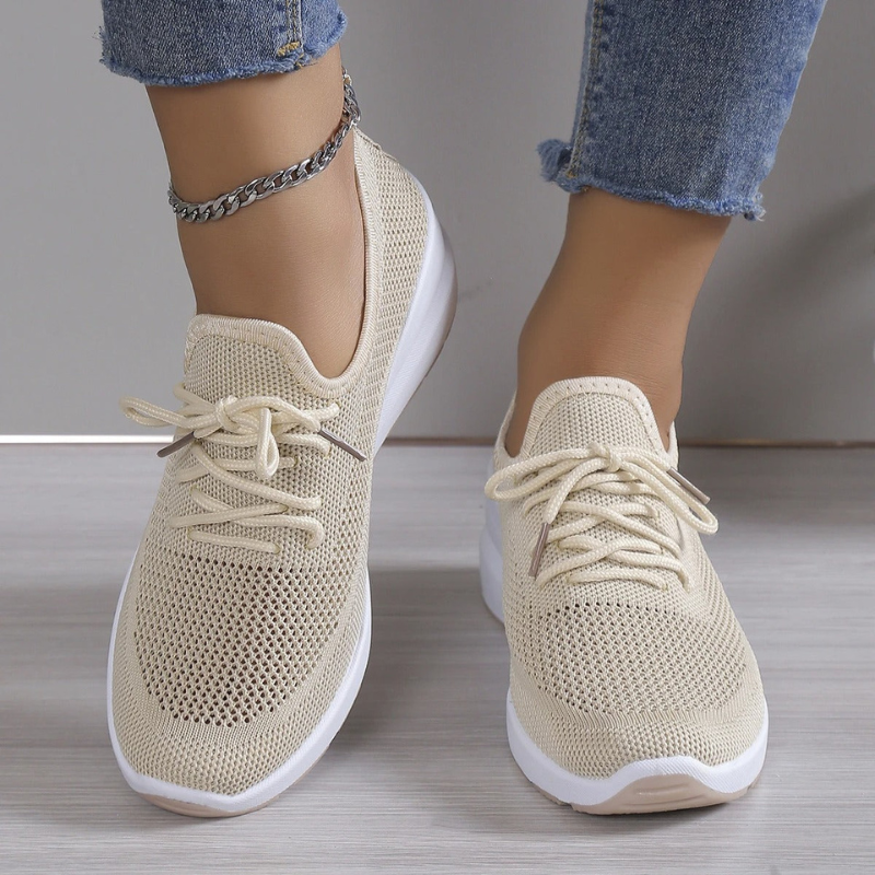 Comfortable Lightweight Women's Slip-On Breathable Sneakers