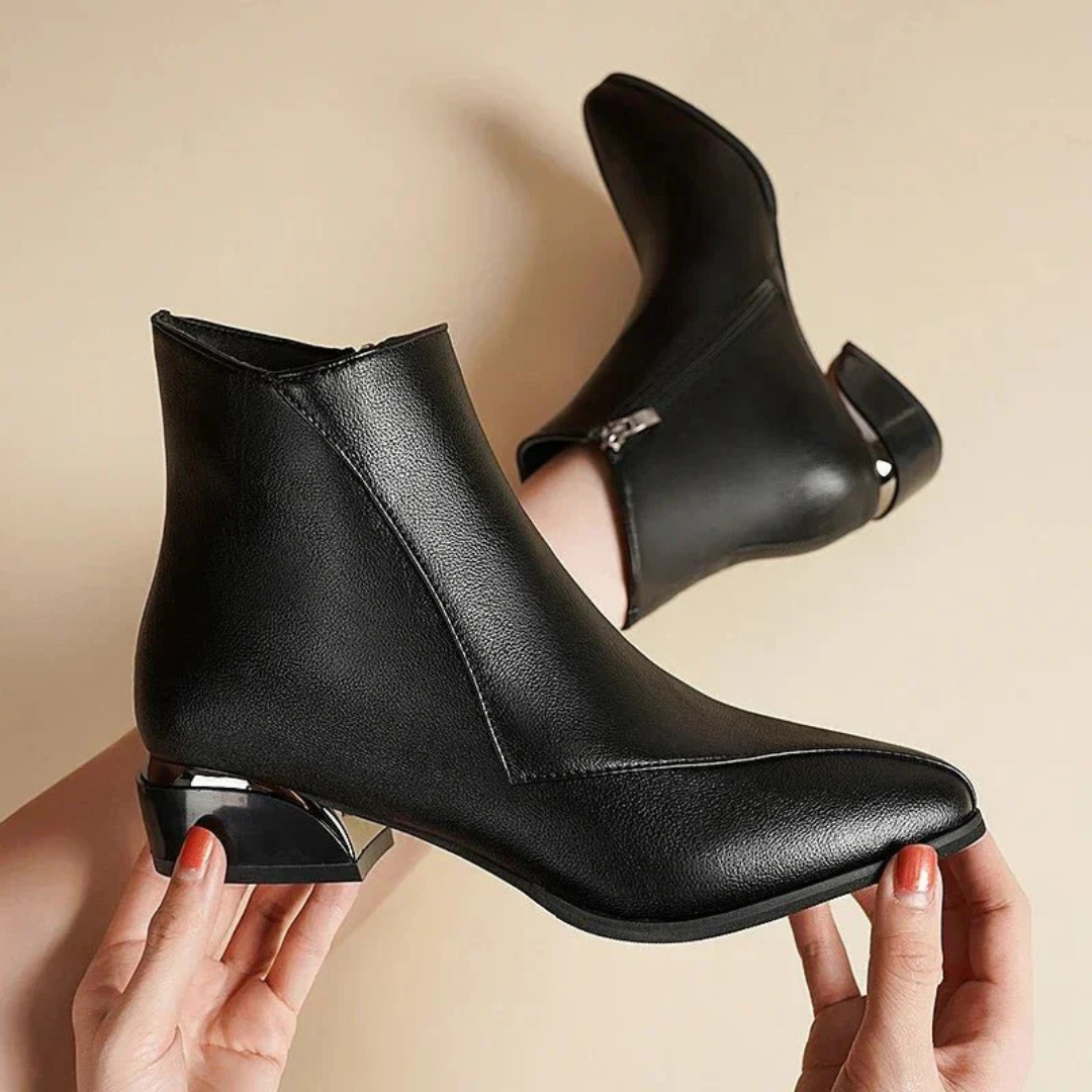 Comfortable Warm Everyday Zipper Boots