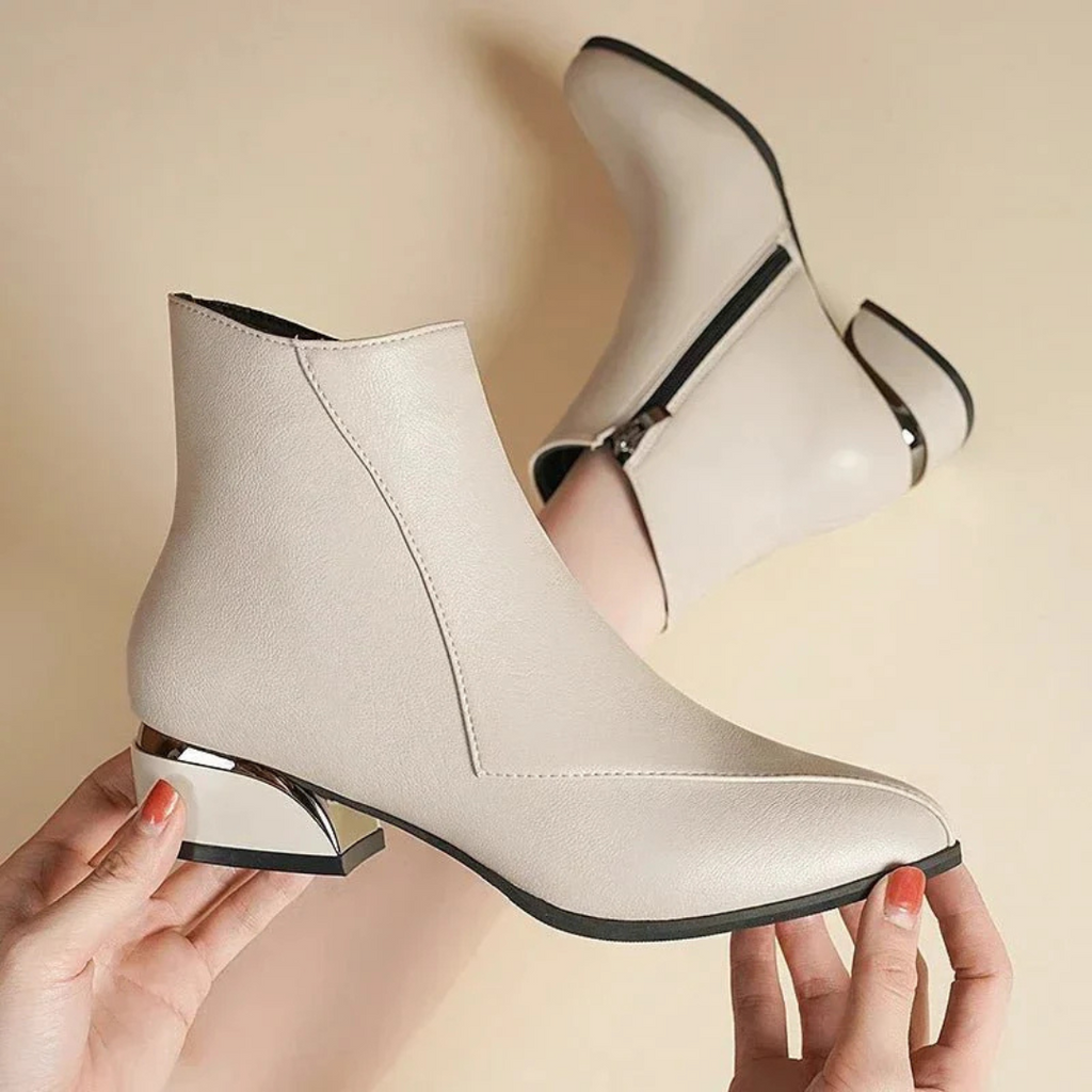 Comfortable Warm Everyday Zipper Boots
