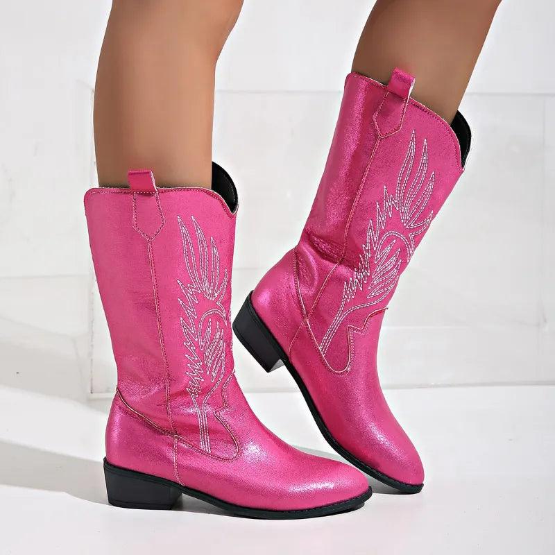 Wide Western Boots