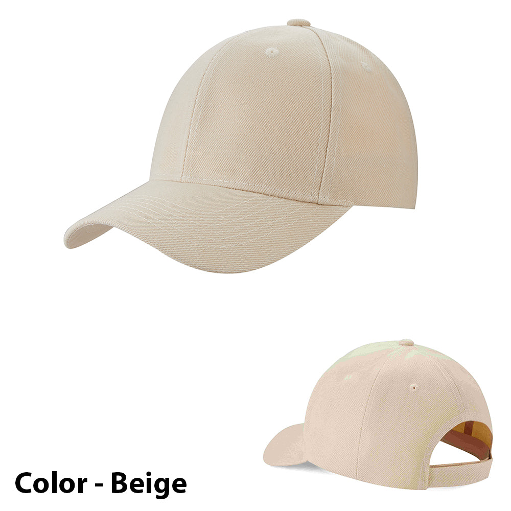 Solid Color Baseball Cap