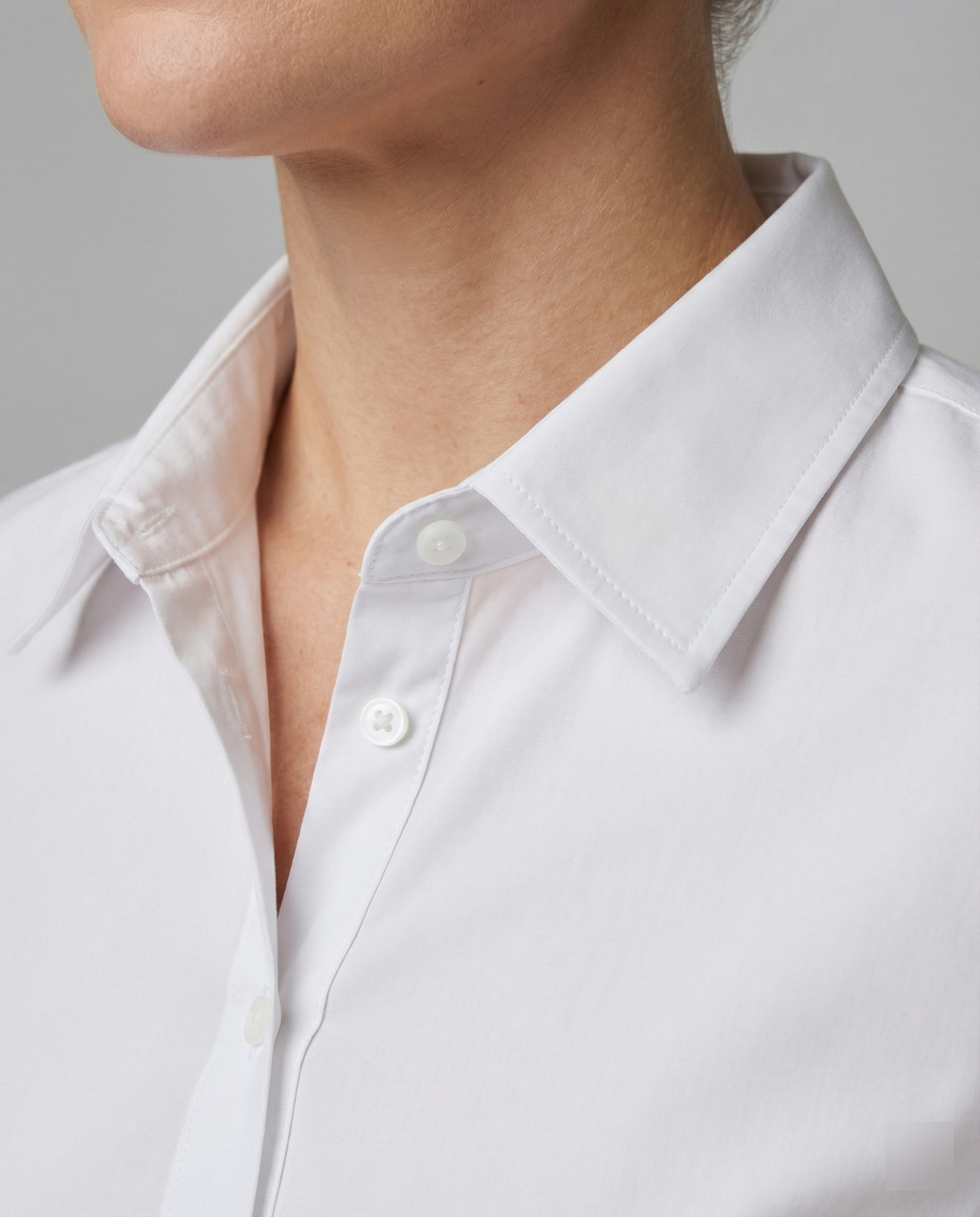 Women's Fitted Button-Detail Blouse