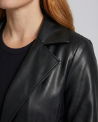 Women's Elegant Quilted Jacket in Trench Coat Style