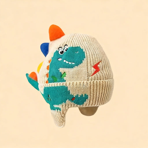 Children's Knitted Warm Hat with Earflaps