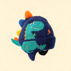 Children's Knitted Warm Hat with Earflaps