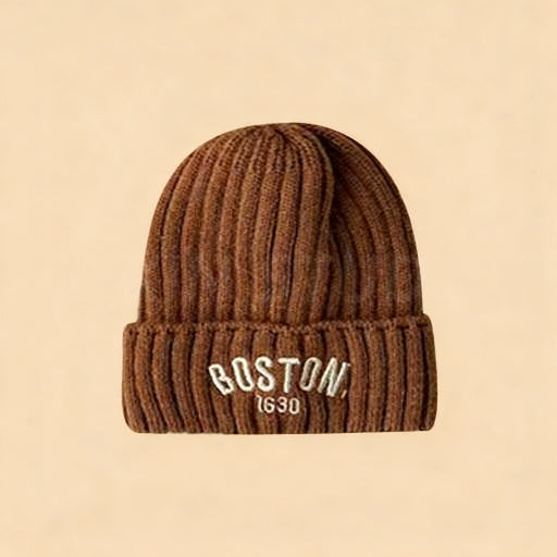 Children's Knitted Warm Hat with Earflaps