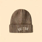 Children's Knitted Warm Hat with Earflaps