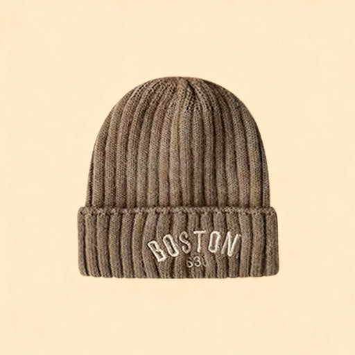 Children's Knitted Warm Hat with Earflaps