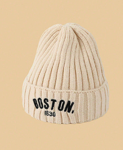 Children's Knitted Warm Hat with Earflaps