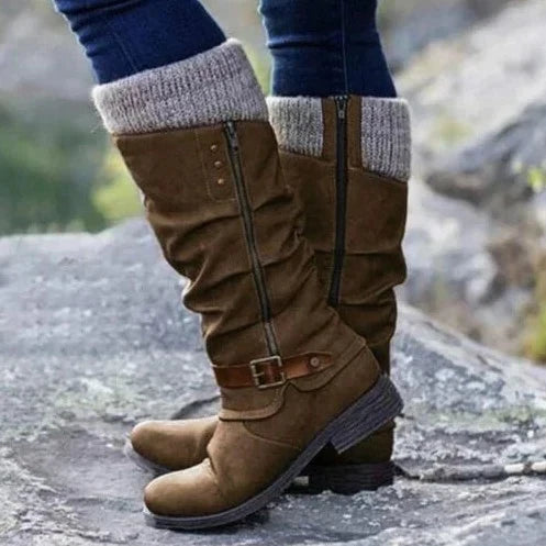 Comfortable Non-Slip Zipper Boots