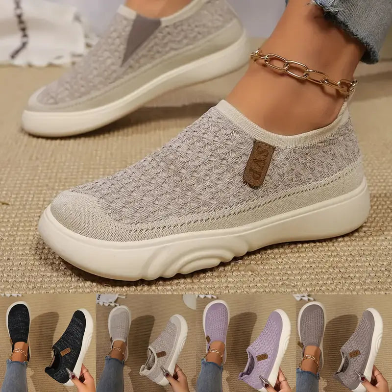 Comfortable Women's Walking Slip-Ons