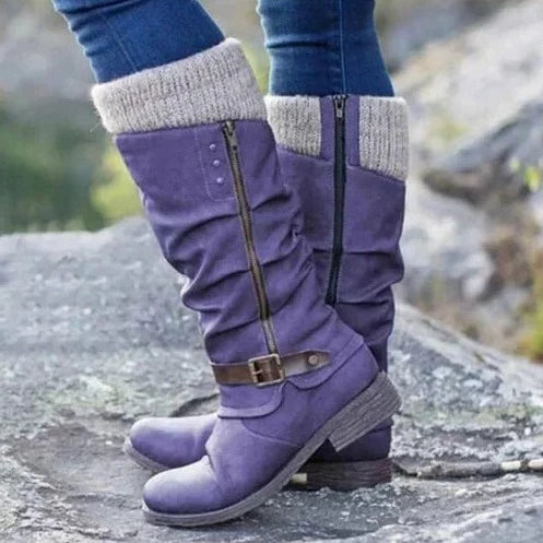 Comfortable Non-Slip Zipper Boots