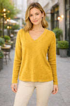 Amara Vintage V-Neck Sweater