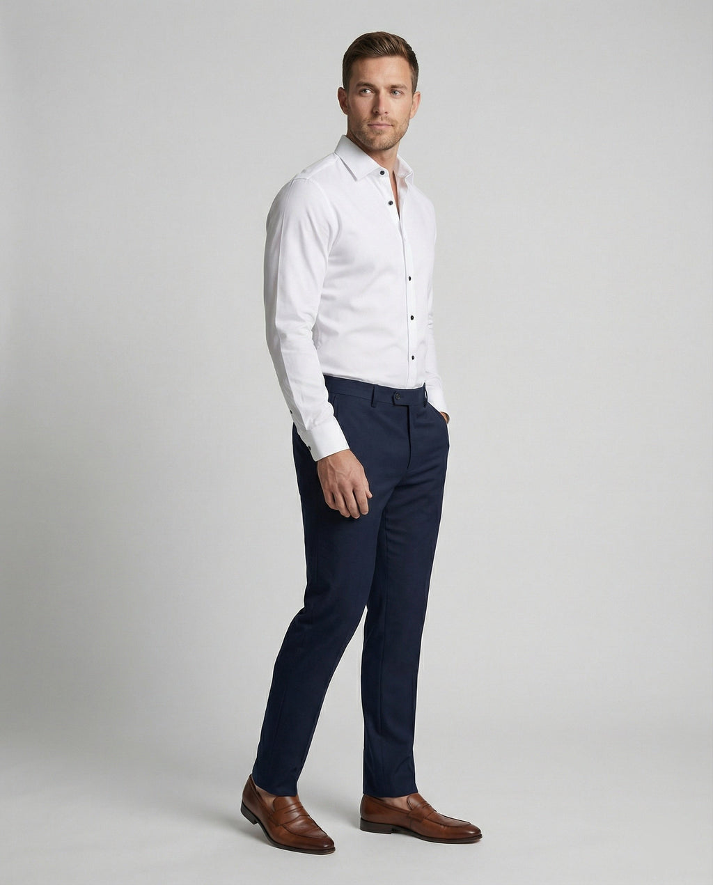 Wrinkle-Free Business Shirt