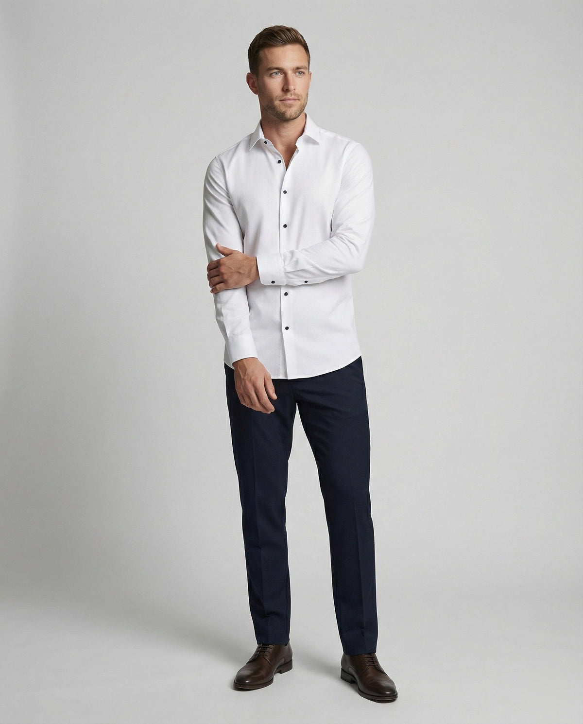 Breathable Non-Iron Stretch Shirt