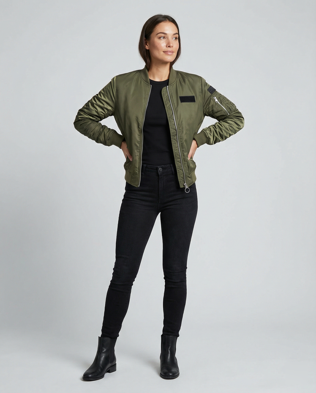 Women's Sporty Bomber Transition Jacket