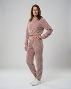Women's Lounge Set with Cropped Jacket