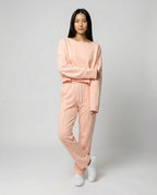 Women's Casual Sweatshirt and Wide-Leg Pants Set