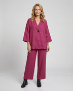Two-Piece Set with Oversized Blouse