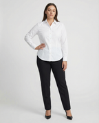 Women's Fitted Button-Detail Blouse