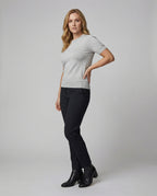 Women's Short-Sleeve Cotton Sweater